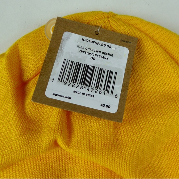 North Face Hat Bundle Wide Cuff TNF Embroidery NWT - Picture 13 of 15